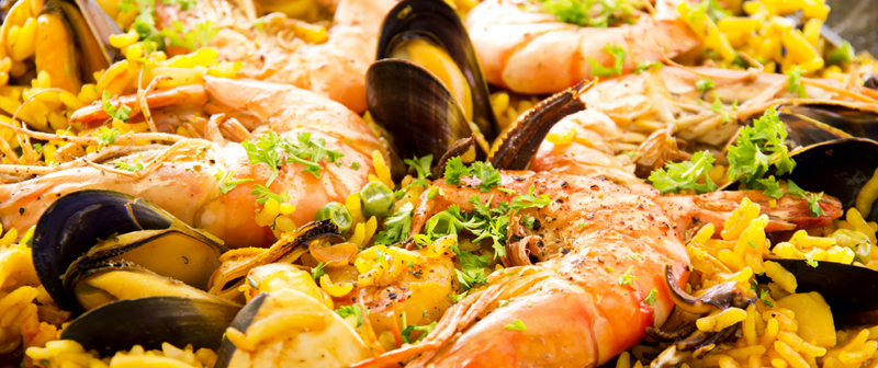 paella di pesce